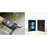 GANTS GYRORIDERZ VERSION ÉTÉ - S / Noir / COMBO X WRENCER BLUE - GyroRideRz