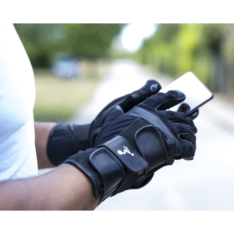 Gants moto cross tactiles avec protection et grip antidérapant - Gant  Univers